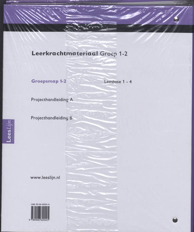 Achterkant van Leeslijn Nieuw Groepsmap 1-2