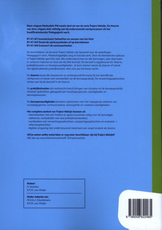 Achterkant van Werkboek