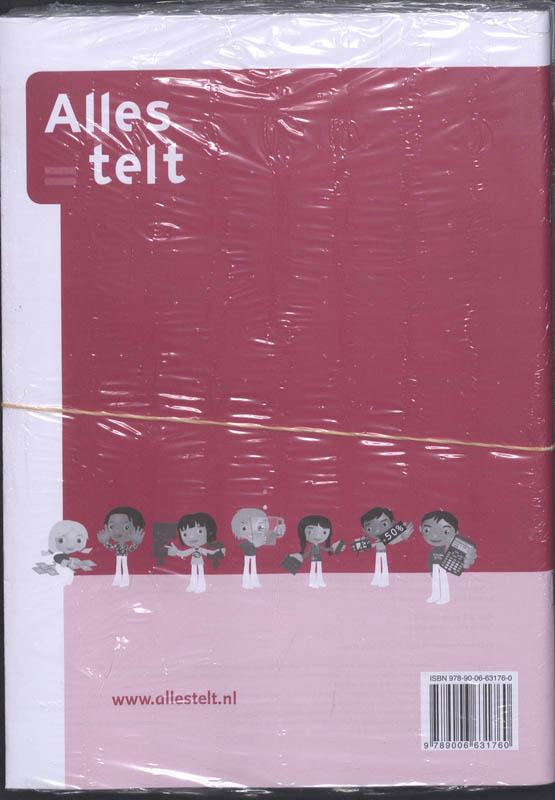 Achterkant van Alles telt-2e dr Werkschrift 3A/1 (set a 5 ex)