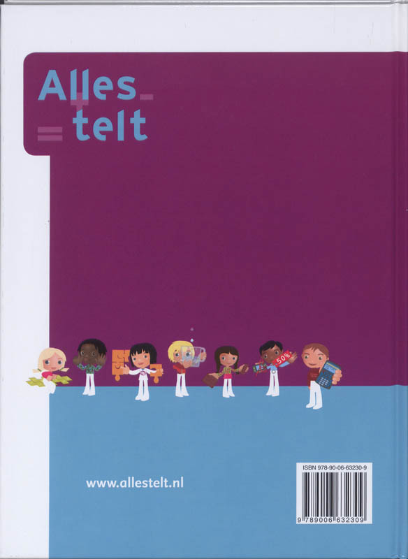 Achterkant van Alles telt-2e dr Leerlingenboek 5B