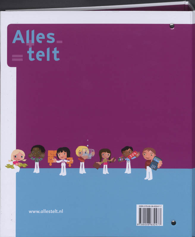 Achterkant van Alles telt-2e dr Groepsmap 5