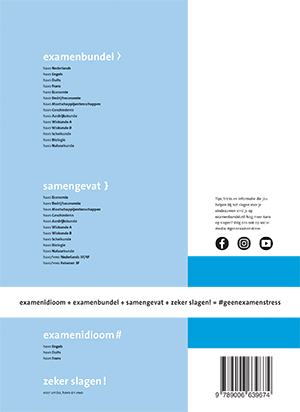 Achterkant van havo Nederlands 2022/2023