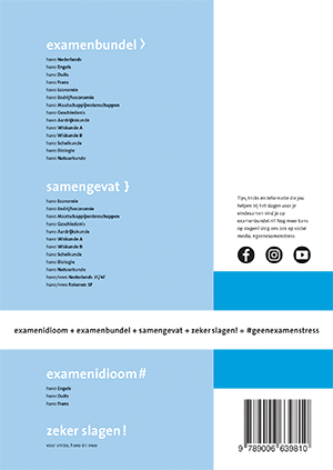 Achterkant van Examenbundel havo Aardrijkskunde 2022/2023