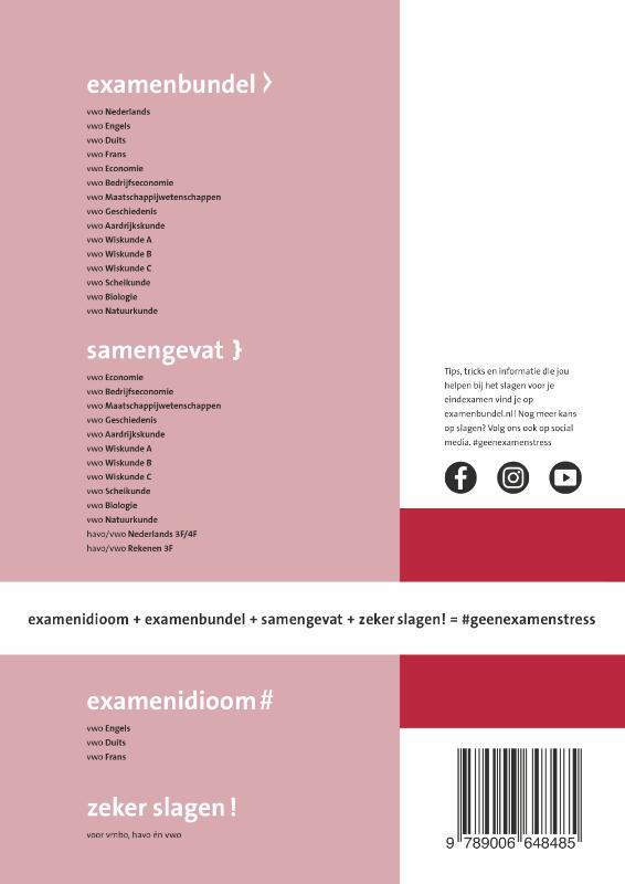 Achterkant van vwo Aardrijkskunde 2023/2024