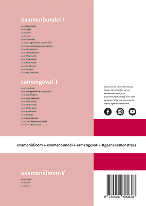 Achterkant van vwo management & organisatie 2019/2020