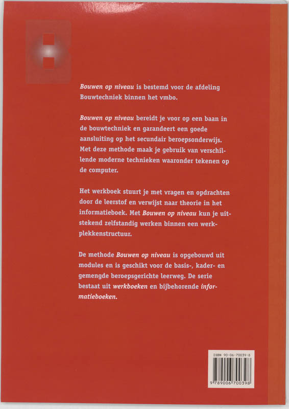 Achterkant van Informatieboek