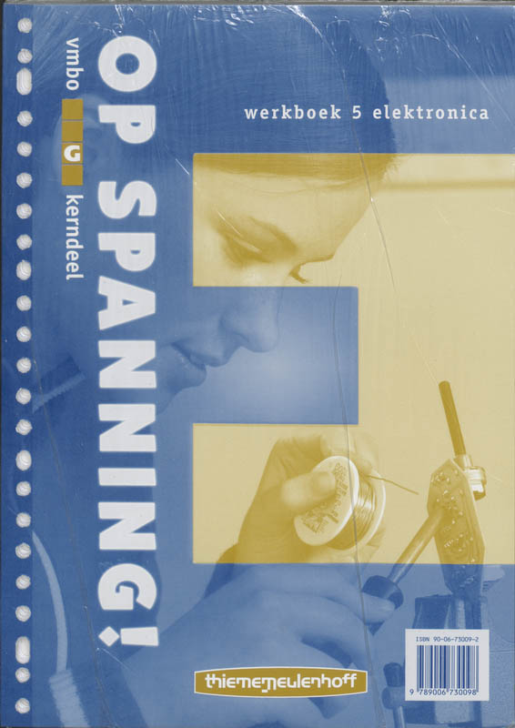 Achterkant van Werkboek 5 elektronica