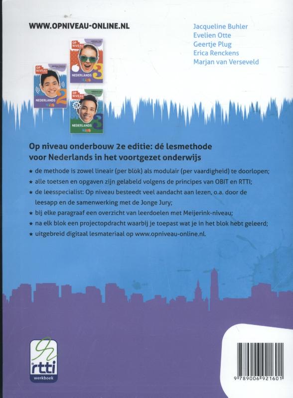 Achterkant van Leeropdrachtenboek
