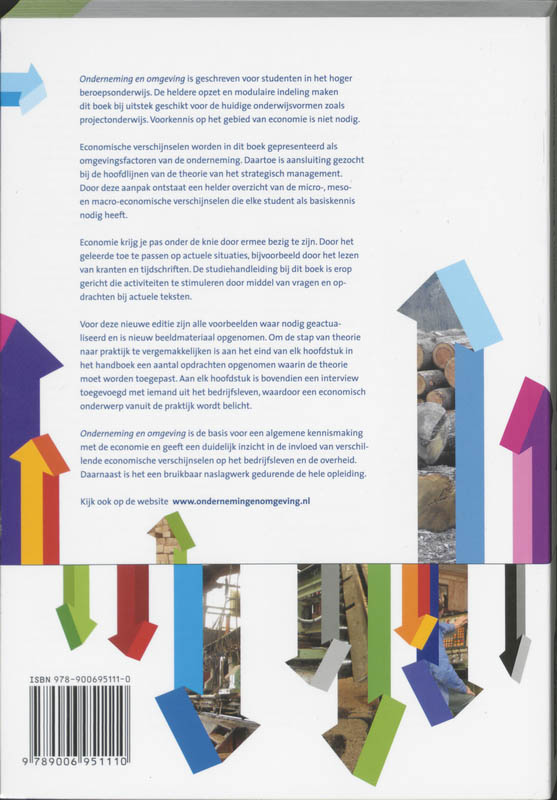 Achterkant van Onderneming en omgeving