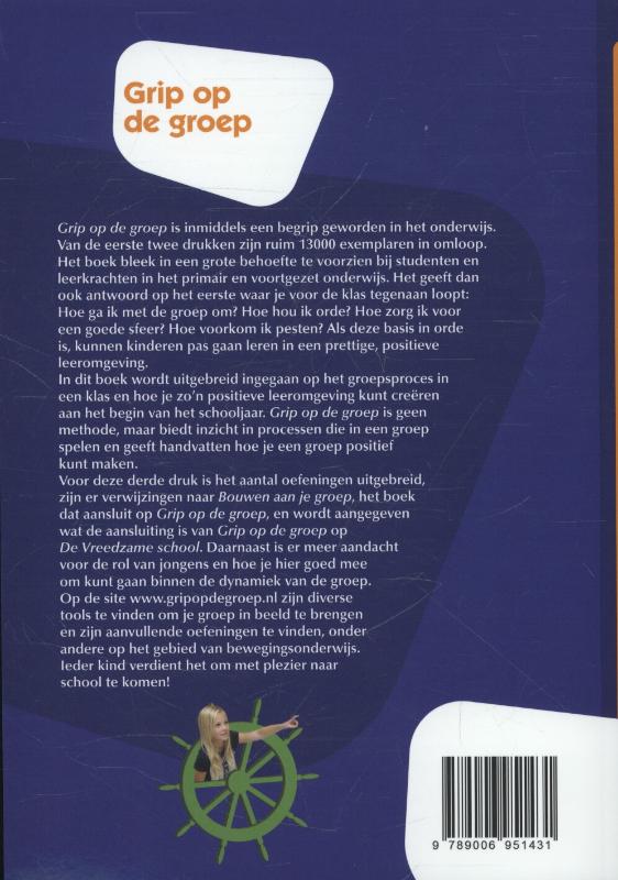 Achterkant van Grip op de groep