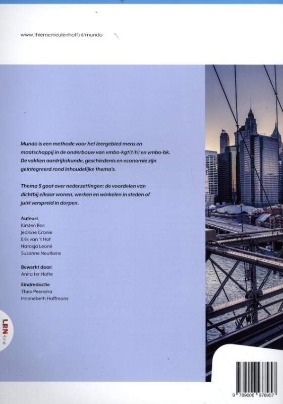 Achterkant van Leerwerkboek