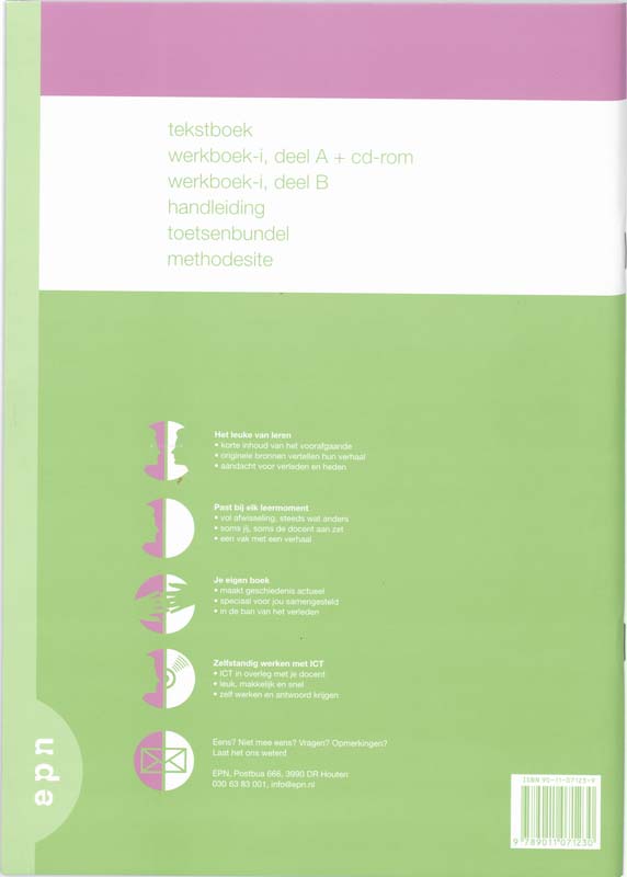 Achterkant van Werkboek-i