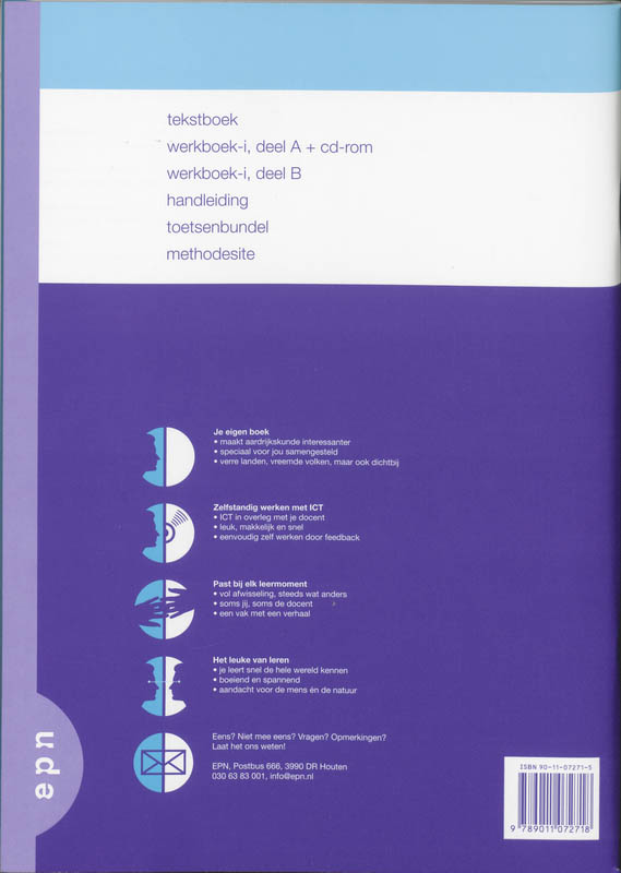 Achterkant van Werkboek-i