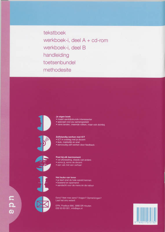 Achterkant van Werkboek-i
