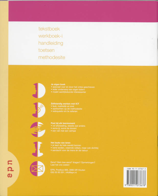 Achterkant van 3/4 vmbo-BKGT