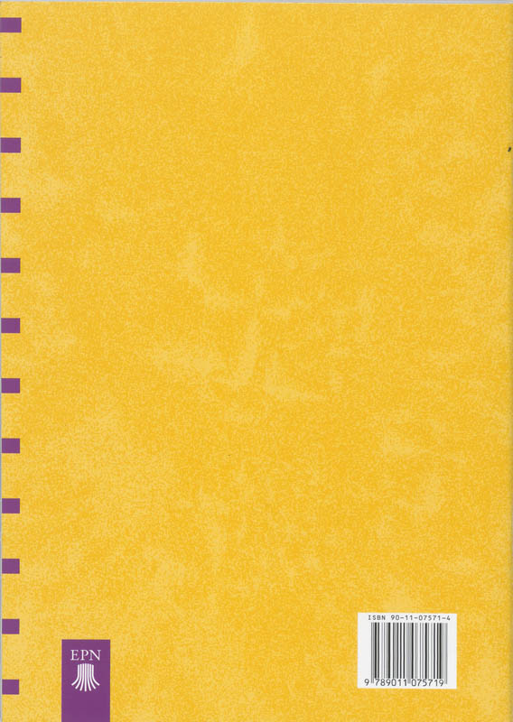Achterkant van Leerlingenboek