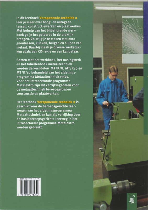 Achterkant van Leerlingenboek
