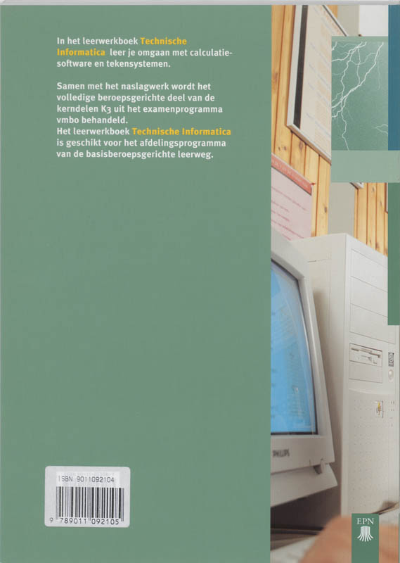 Achterkant van Leerwerkboek elektrotechniek vmbo