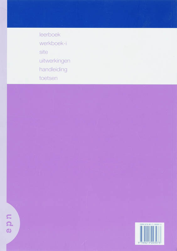 Achterkant van Werkboek-i