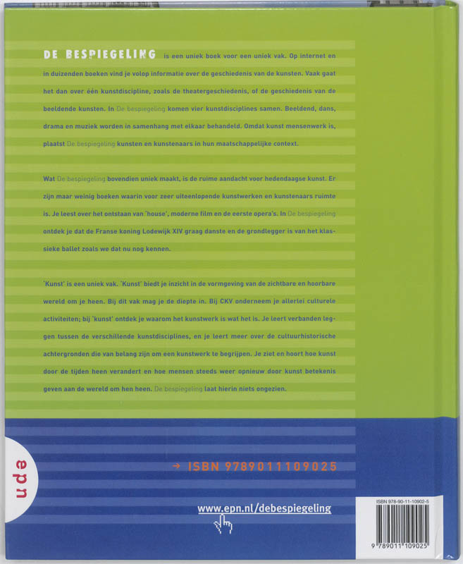 Achterkant van De Bespiegeling