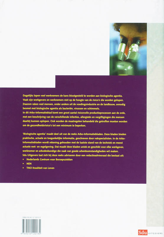 Achterkant van Biologische agentia