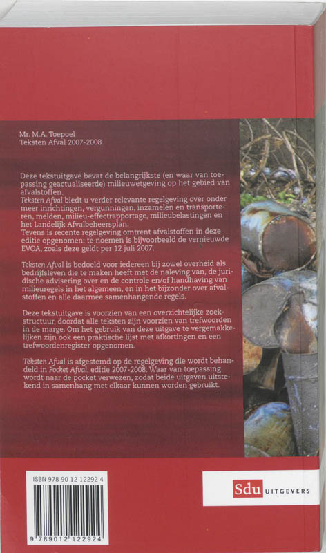 Achterkant van 2007