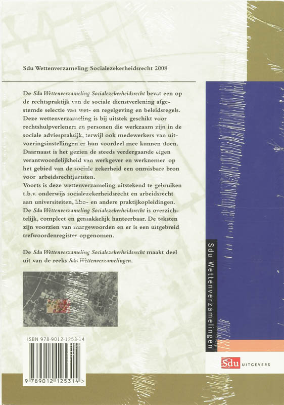 Achterkant van Socialezekerheidsrecht