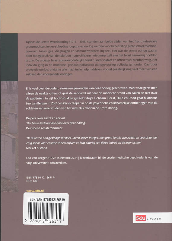 Achterkant van Zacht en eervol