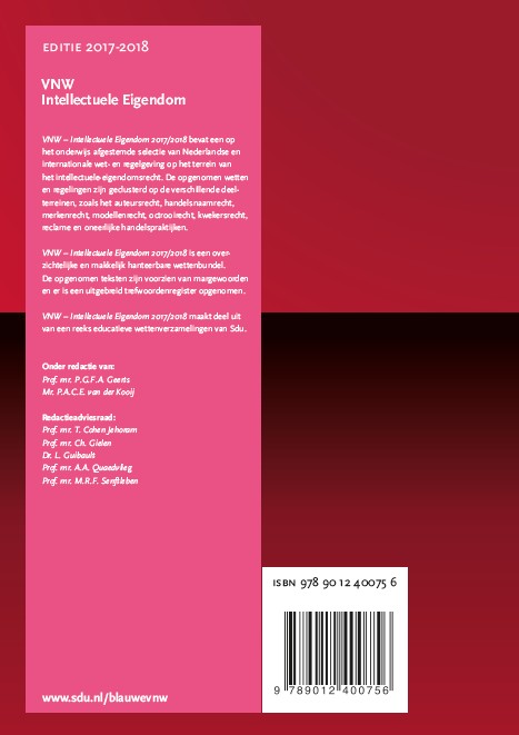 Achterkant van editie 2017-2018