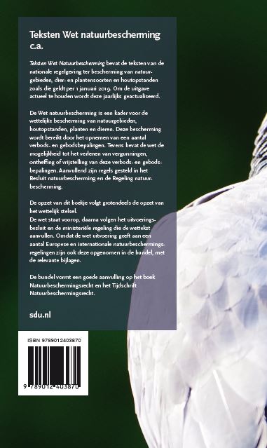 Achterkant van Teksten Wet Natuurbescherming