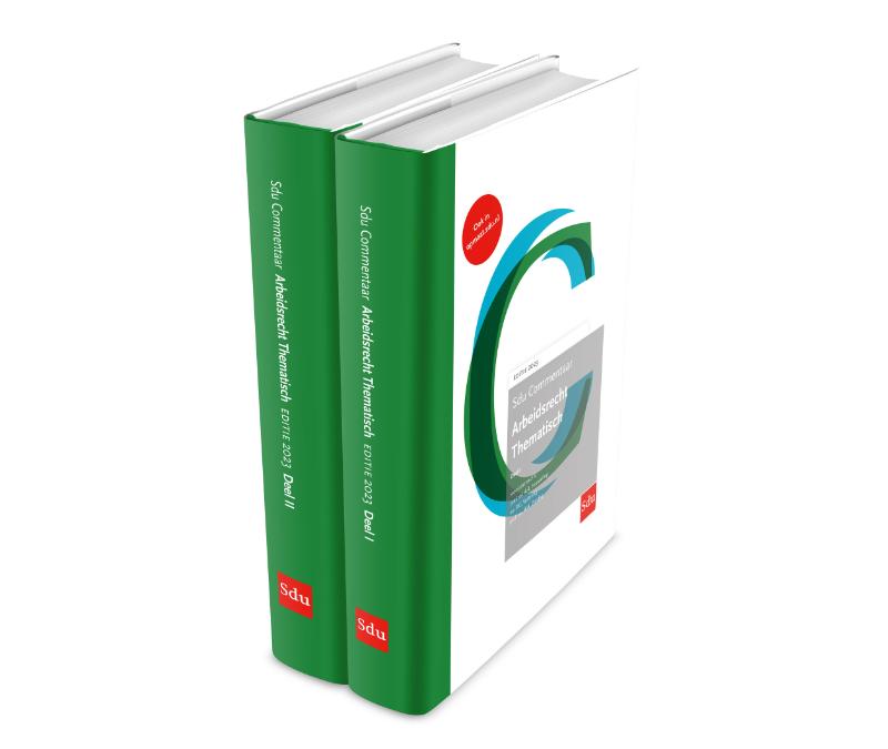 Achterkant van Sdu Commentaar Arbeidsrecht Thematisch, editie 2023 (set 2 delen)