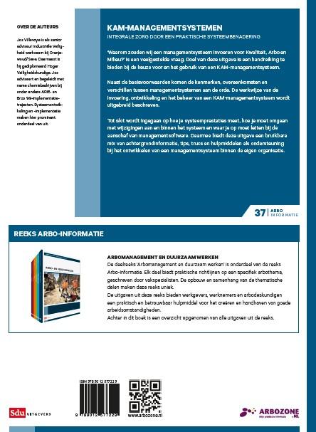 Achterkant van KAM - managementsystemen