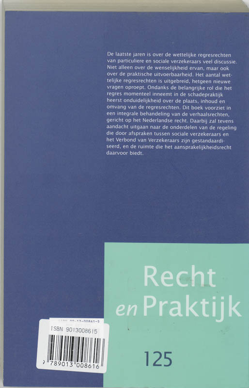 Achterkant van Regres
