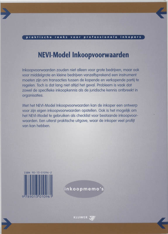 Achterkant van Nevi-Model Inkoopvoorwaarden