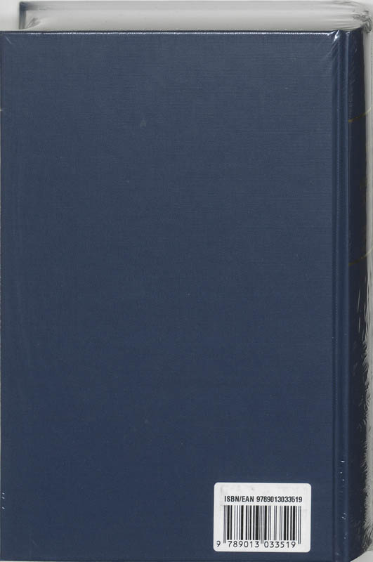 Achterkant van Handboek van het Nederlandse staatsrecht