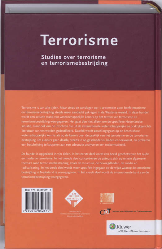 Achterkant van Terrorisme