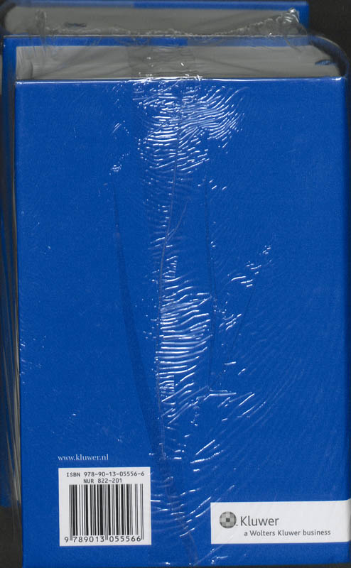Achterkant van Burgerlijk Wetboek