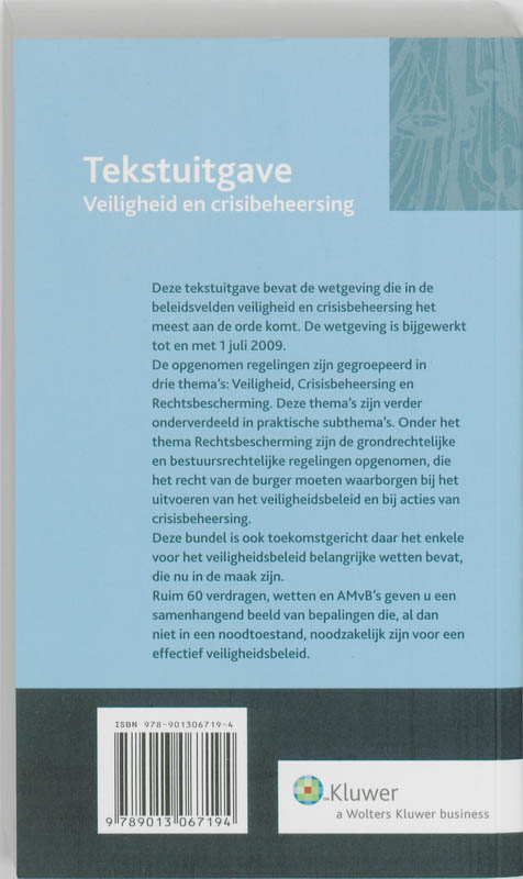 Achterkant van 2009