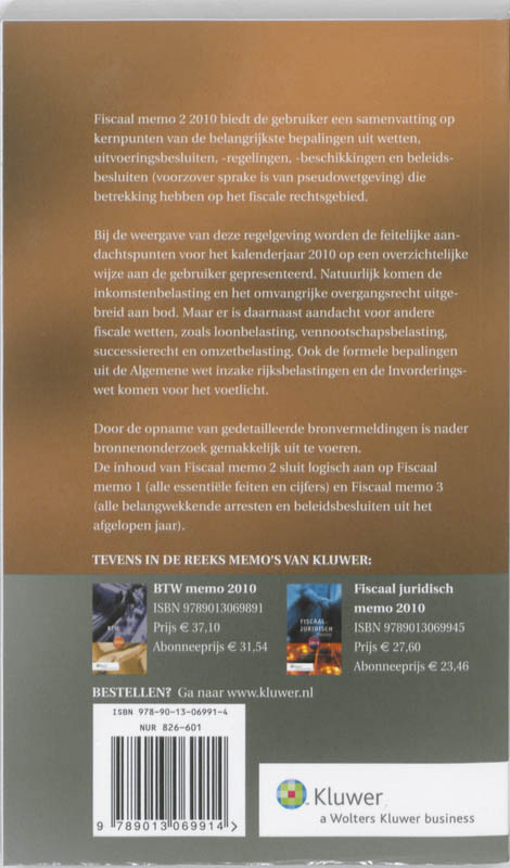 Achterkant van 2010