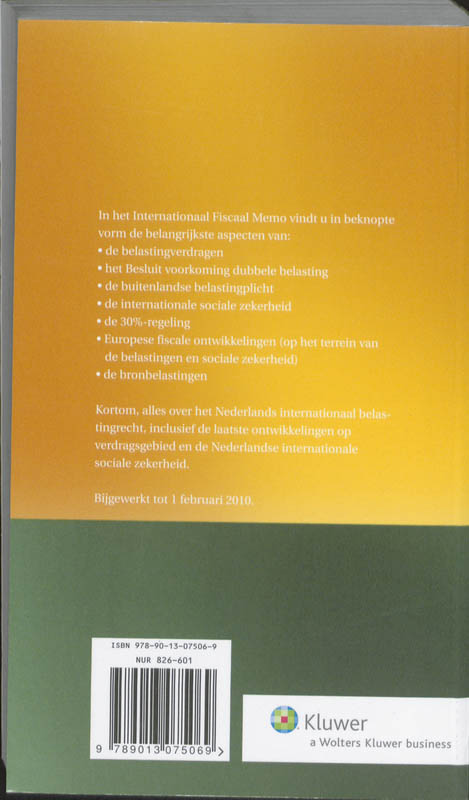 Achterkant van 2010
