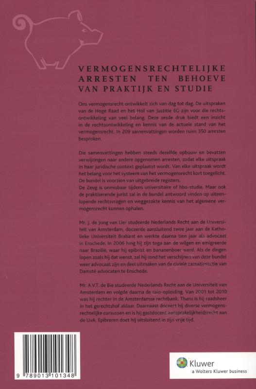 Achterkant van De zeug