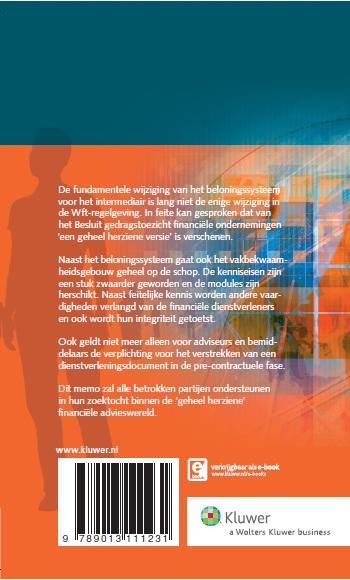 Achterkant van Memo financiele planning Wft/bgfo