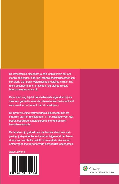 Achterkant van Bescherming van de intellectuele eigendom