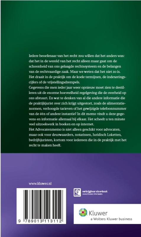 Achterkant van 2013