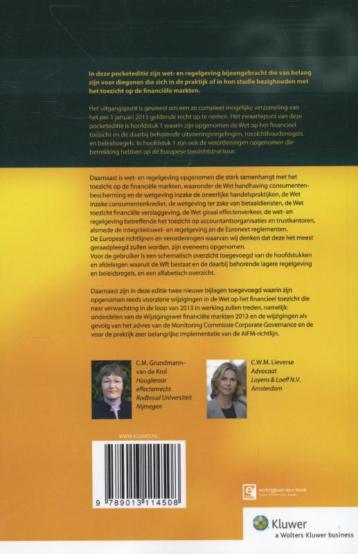 Achterkant van 2013