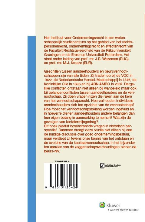 Achterkant van Tussen societas en universitas