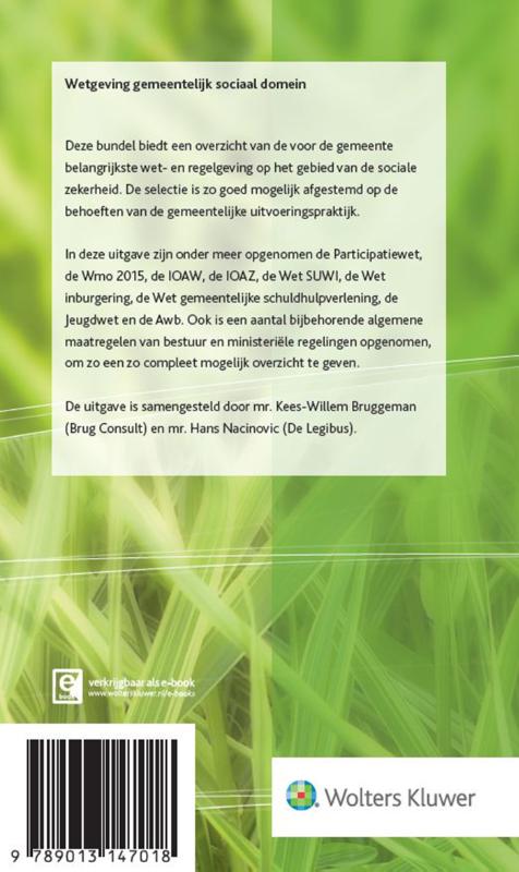 Achterkant van Wetgeving gemeentelijk sociaal domein 2018-1