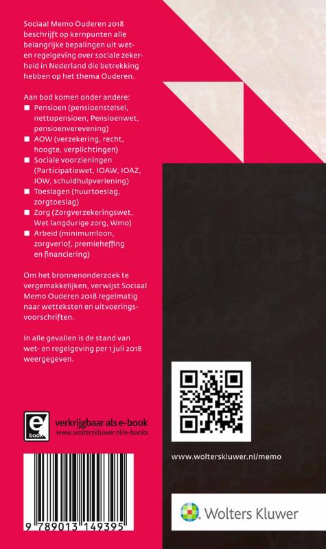 Achterkant van Sociaal Memo Ouderen 2018