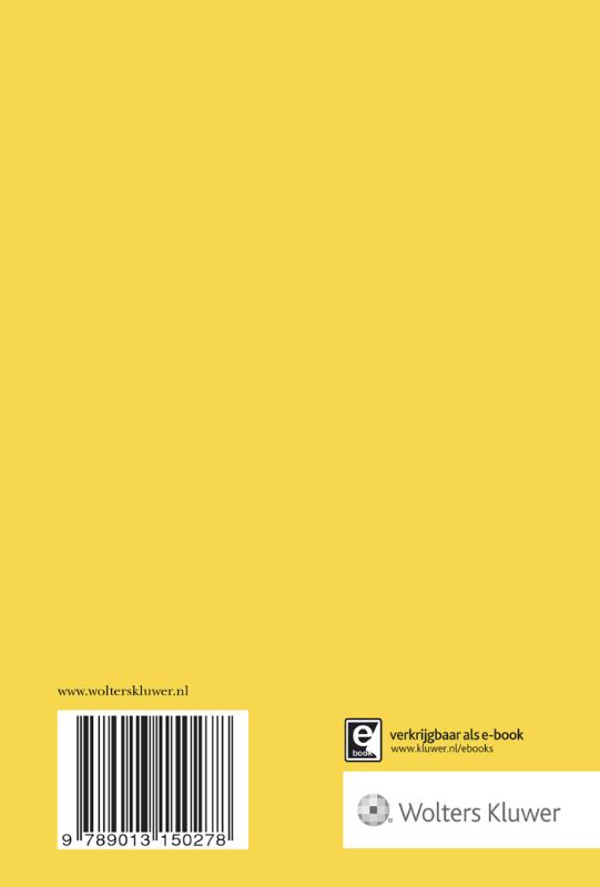 Achterkant van Tekst & Commentaar Algemene verordening gegevensbescherming (AVG)
