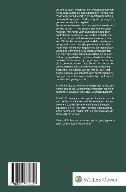 Achterkant van Inkomstenbelasting
